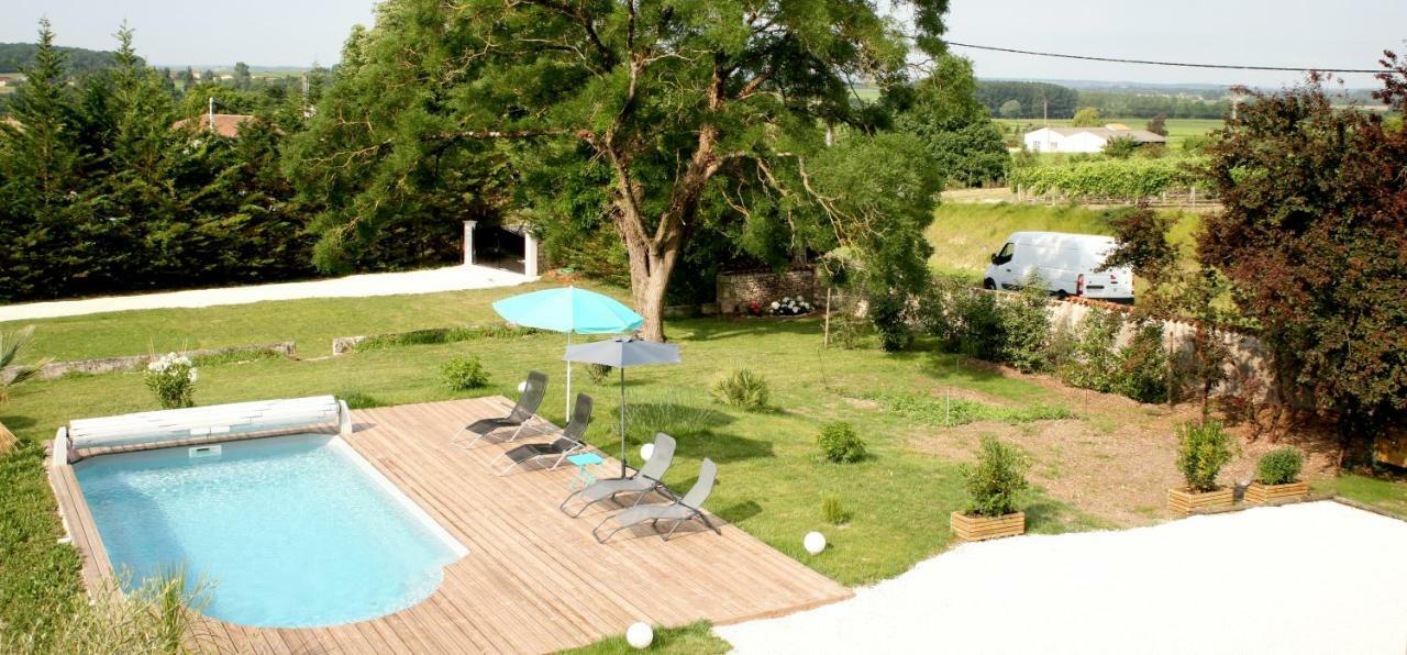 Bed and Breakfast Au Coeur Des Vignes Archiac Экстерьер фото